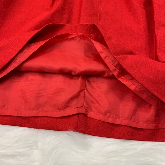 J. Crew Red Wool Blend Dress - Picture 10 of 16